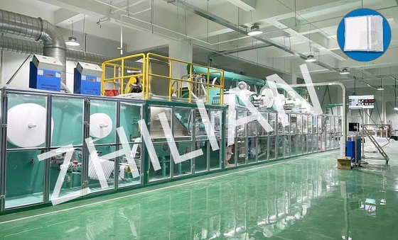 350 m / min Food Pad Machine Soaker Pad Machine