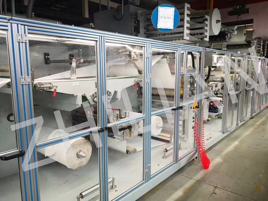 Five Layers Nursing Sheet Under Pad Machine 800mm Width