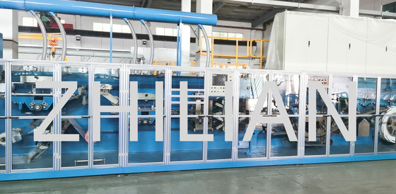 Multipurpose Disposable Nursing Pad Machine 170 M / Min To 300 M / Min