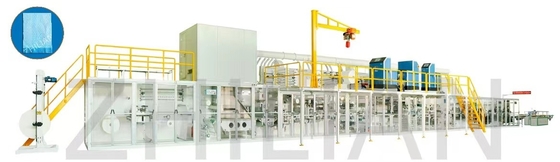 Auto 5ply Underpad Machine 450mm 600mm 800mm 1000mm Width