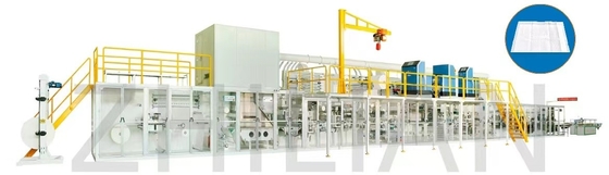 New Type 5ply Multipurpose Underpad With Tissue Paper Machine