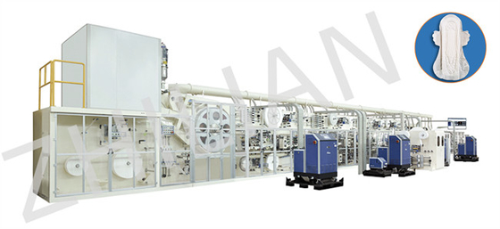 1500pcs/min Sanitary Napkin Making Machine Disposable