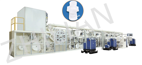 Female 430mm Sanitary Napkin Making Machine 1500pcs/min