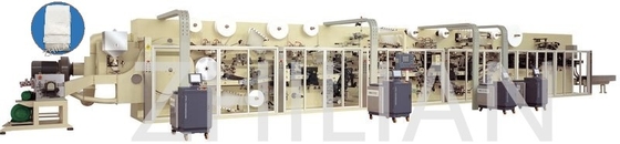 300pcs / Min Adult Diaper Manufacturing Machine Male Incontinence Pad