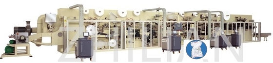 Incontinence Pad Male Adult Diaper Making Machine 300pcs / min