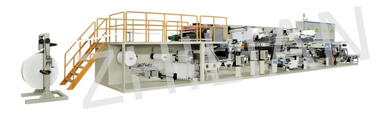 500mm Length Hospital Sheet Bed Sheet Making Machine 170 m / min