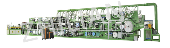 NB / S / M  I Type Baby Diaper Machine 450pcs / Min